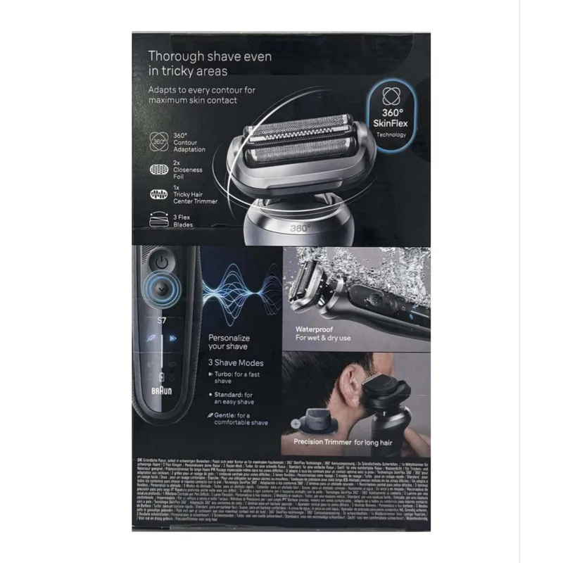 ماشین اصلاح موی صورت شارژی براون مدل 72G7200CC - تصویر 2
