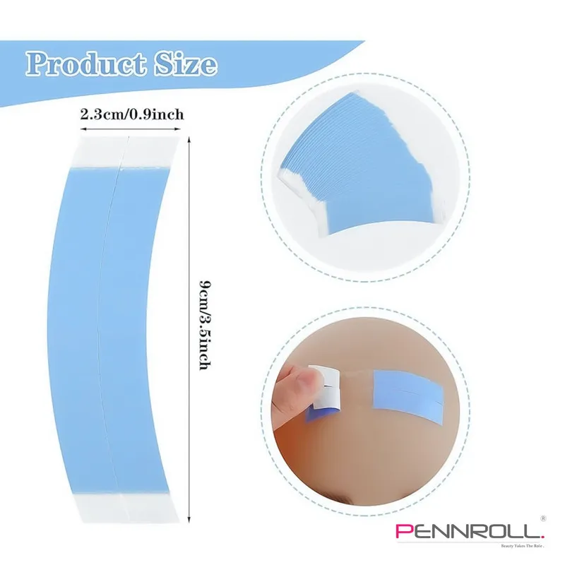 چسب کلاه گیس و پروتز مو پنرول مدل PRH - BL Hold 360 بسته 36 عددی - تصویر 5