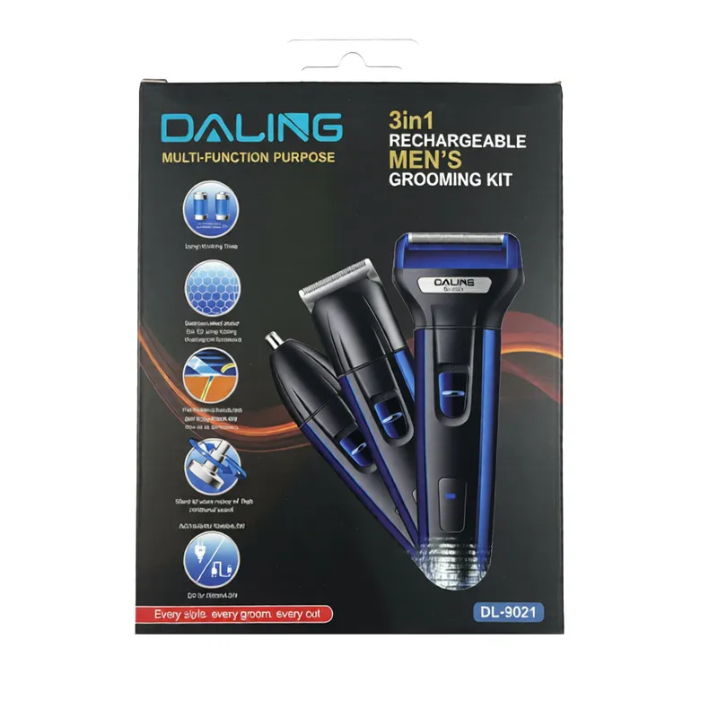 ماشین اصلاح موی سر و صورت شارژی دالینگ مدل DL-9021 - تصویر 5