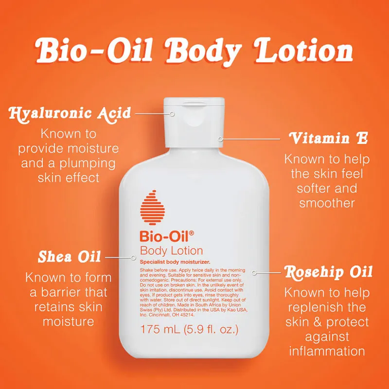لوسیون بدن بایو اویل مدل MOISTURIZER مناسب پوستهای خشک و حساس حجم ۱۷۵ میلی لیتر - تصویر 2