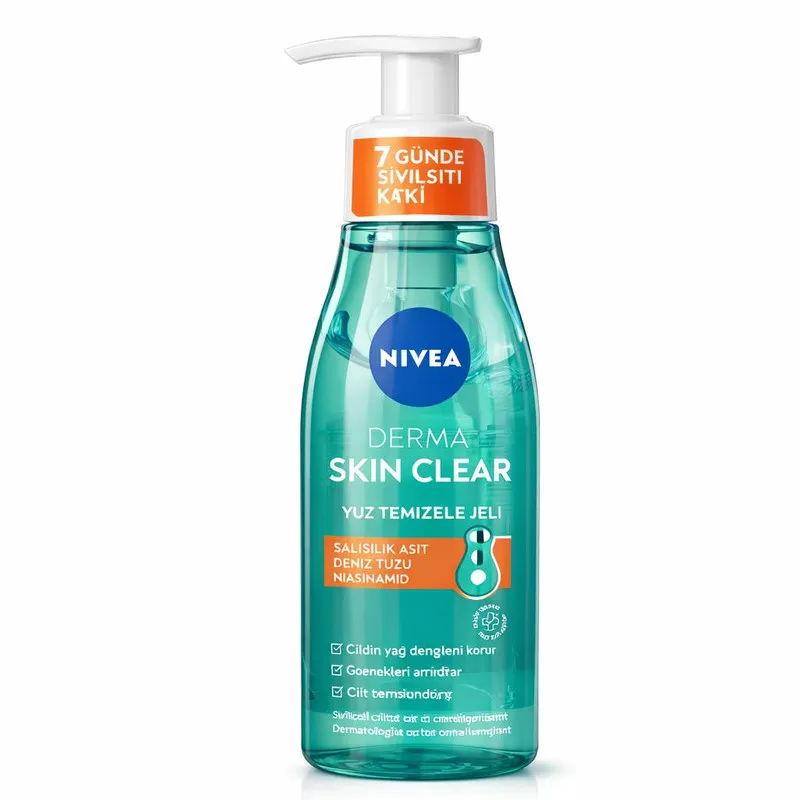 ژل شستوشوی صورت نیوآ مدل Skin Clear مناسب برای انواع پوست حجم 200 میلیلیتر - تصویر 2