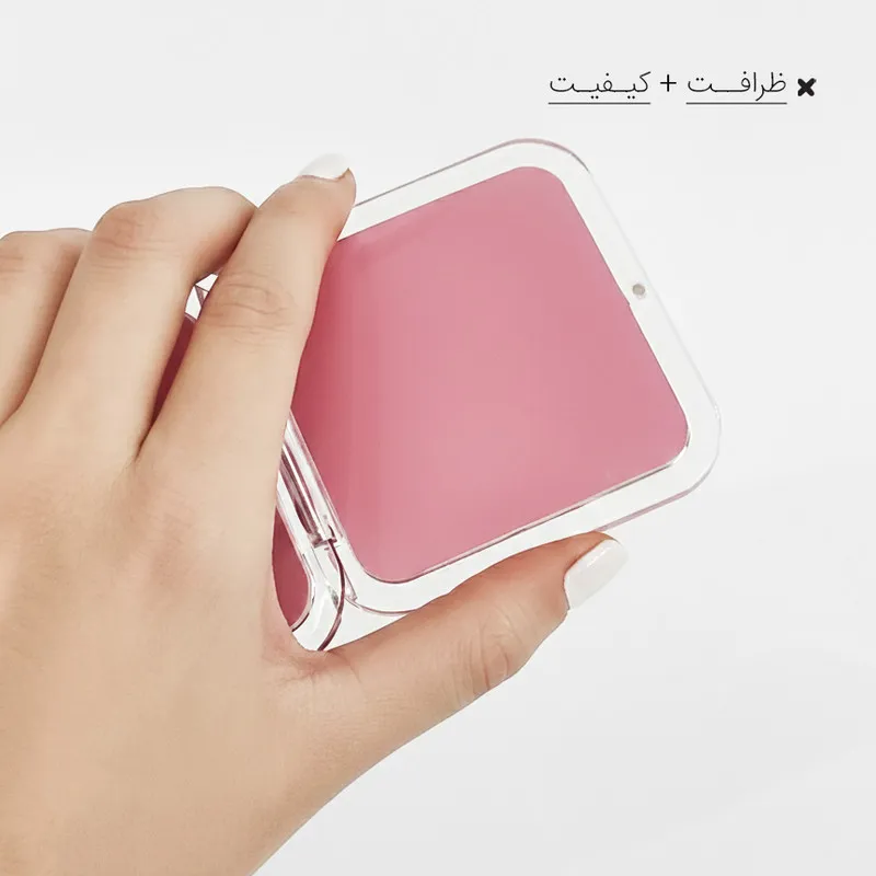 آینه آرایشی تاشو جیبی کد 2 - تصویر 4
