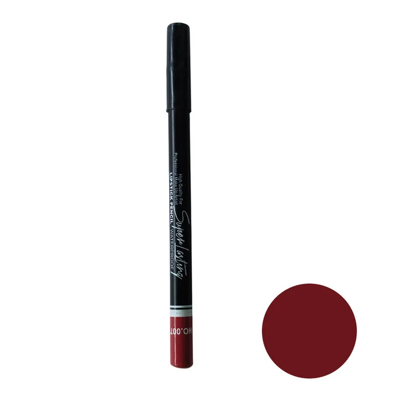 مداد لب سوپر لستینگ مدل waterproof شماره 07 - تصویر 2
