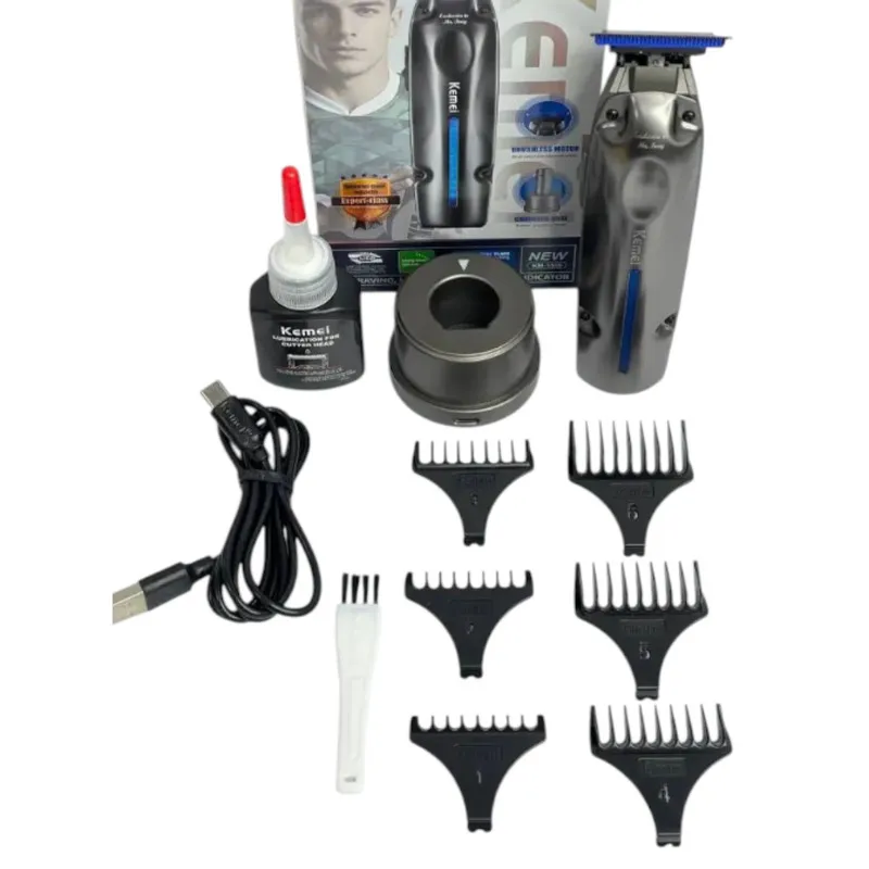 ماشین اصلاح موی سر و صورت شارژی کیمی مدل km-1808 - تصویر 5
