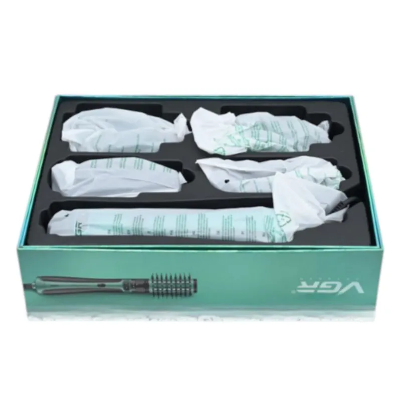 سشوار برسدار چرخشی 1200 وات وی جی ار مدل V-495 - تصویر 2