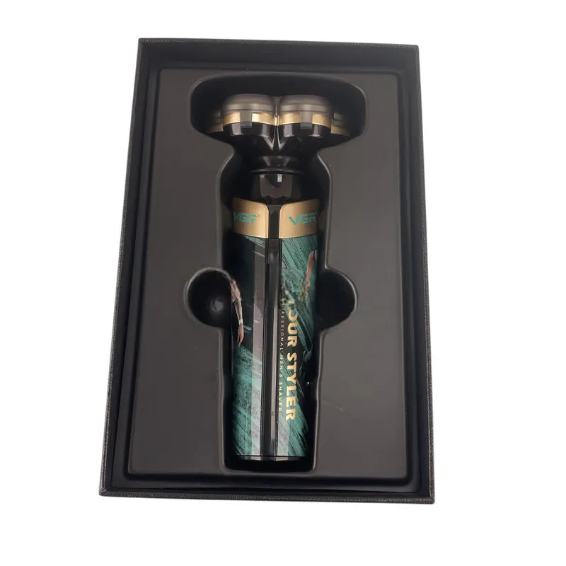 ماشین اصلاح موی صورت شارژی وی جی ار مدل V-330 - تصویر 3