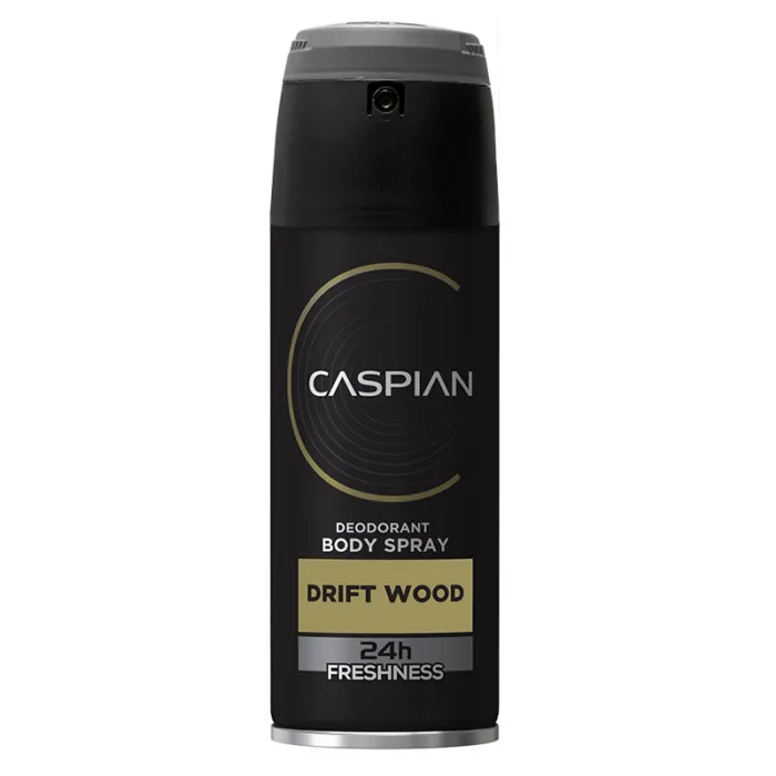 اسپری دئودورانت مردانه کاسپین مدل drift wood حجم 150 میلیلیتر