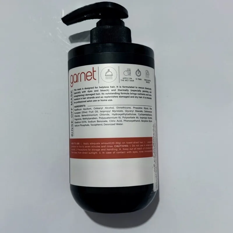 ماسک مو ترمیم کننده گارنت مدل OLIVE OIL مناسب برای انواع مو حجم 500 میلی لیتر - تصویر 2