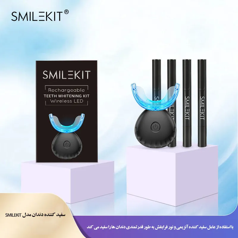 کیت بلیچینگ دندان مدل Smile بسته 4 عددی - تصویر 2