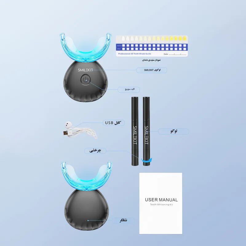 کیت بلیچینگ دندان مدل Smile بسته 4 عددی - تصویر 6