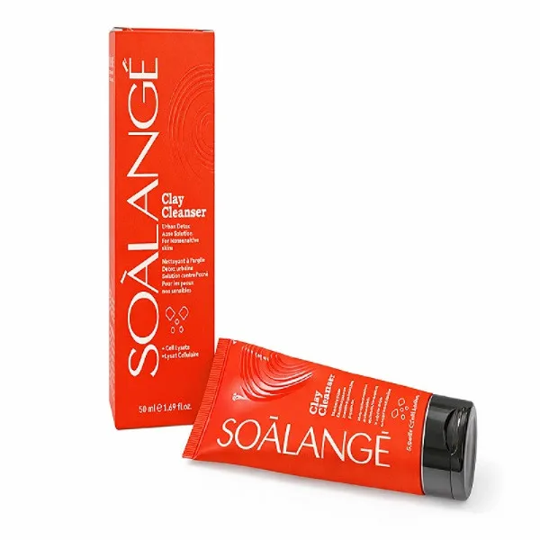 کرم شوینده صورت سوآلانژ مدل clay cleanser مناسب برای انواع پوست حجم 50 میلی لیتر - تصویر 2