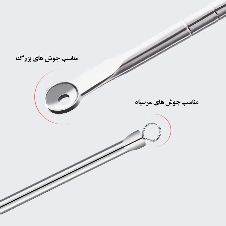 مجموعه ابزار پاک‌سازی پوست جیکومو مدل Anti-Acne بسته 8 عددی - تصویر 2