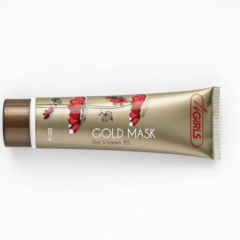 ماسک صورت 4گرلز مدل Gold  مناسب برای پوست خشک حجم 100 میلی‌لیتر - تصویر 2