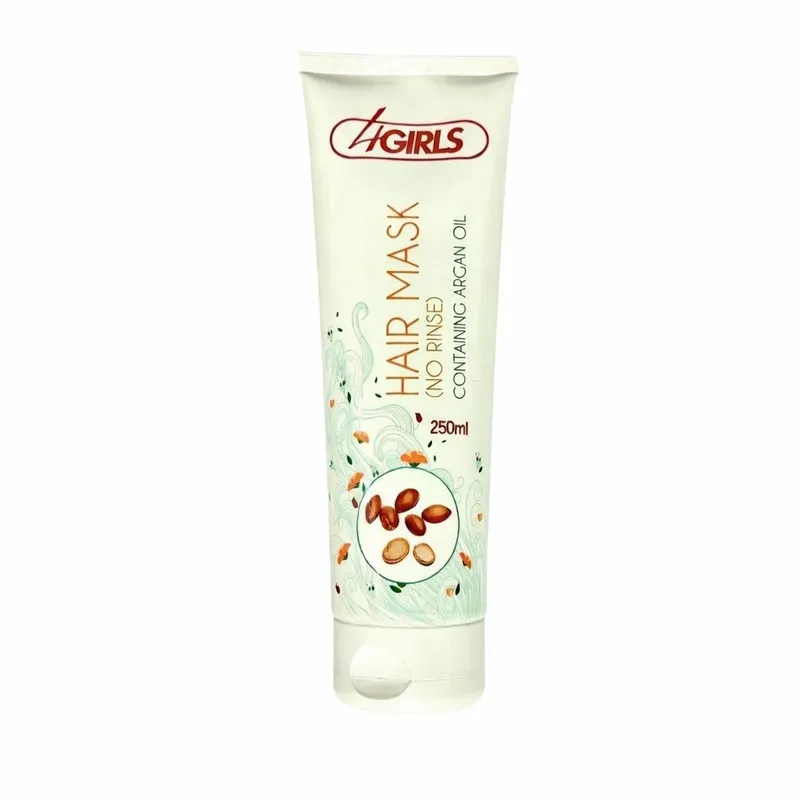 ماسک مو ترمیم کننده و صاف کننده 4گرلز مدل Containing مناسب برای موی انواع مو حجم 250 میلی لیتر