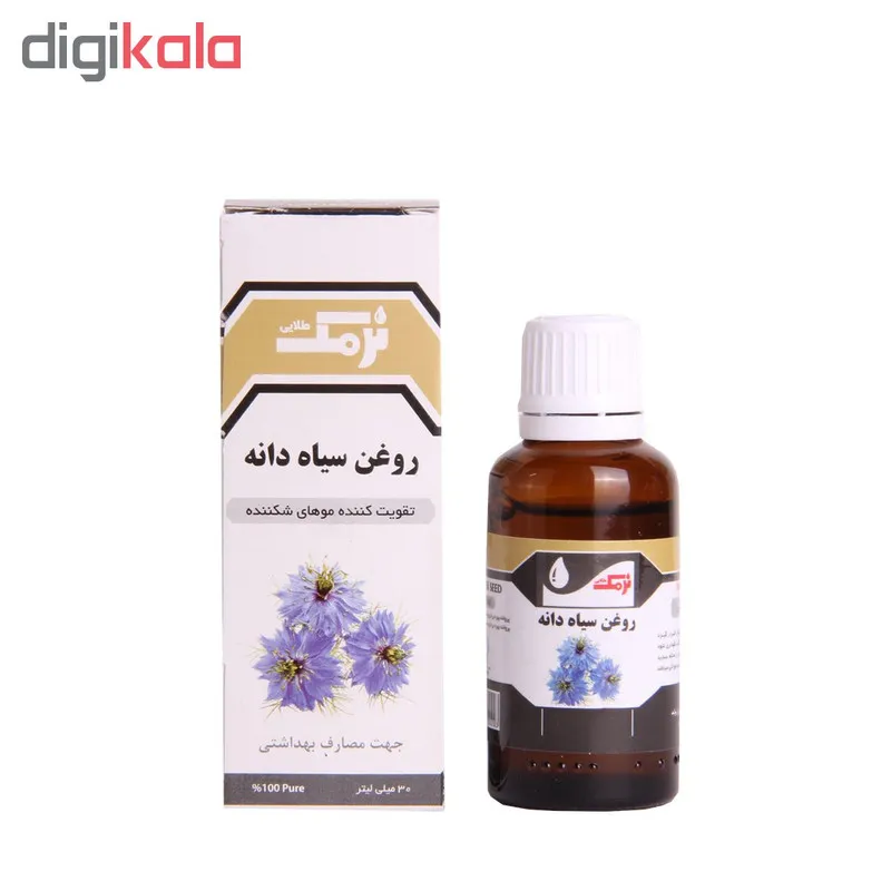 روغن مو نرمک طلایی مدل سیاه دانه حجم 30 میلی لیتر - تصویر 2