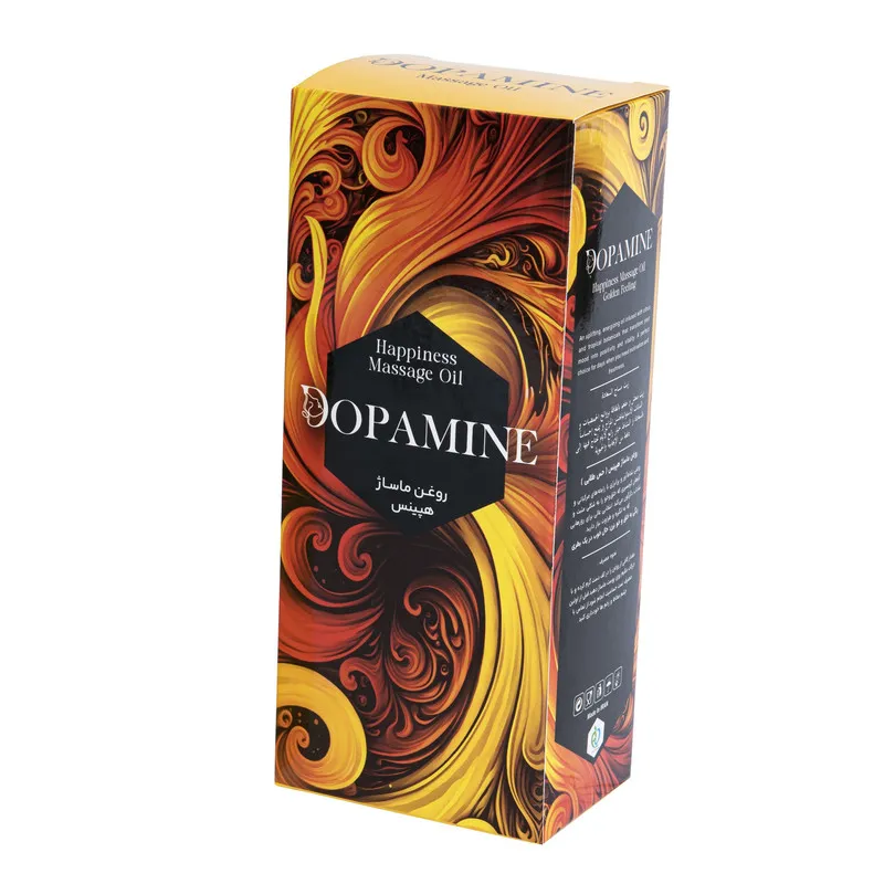 روغن ماساژ دوپامین مدل حس طلایی مناسب برای انواع پوست حجم 350 میلی لیتر - تصویر 3