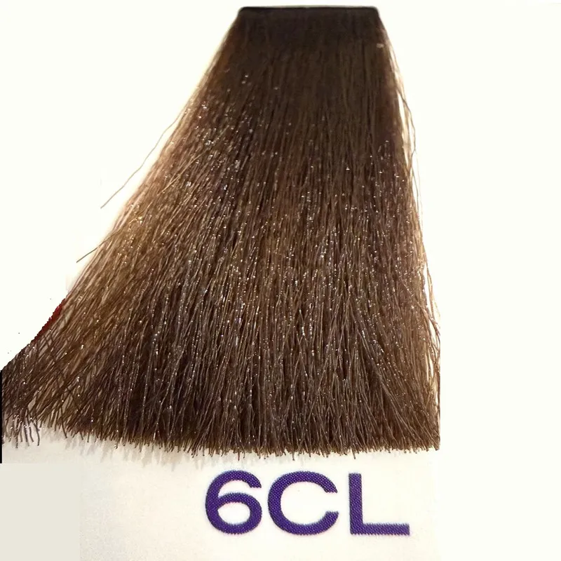 رنگ مو گلازت شماره 6CL حجم 100 میلیلیتر رنگ بلوند دودی -طلایی ملایم - تصویر 6