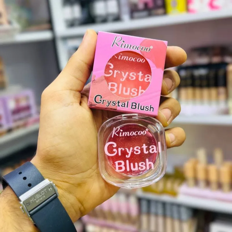 رژگونه براق ریموکو مدل کریستالی شماره ۲ - تصویر 2