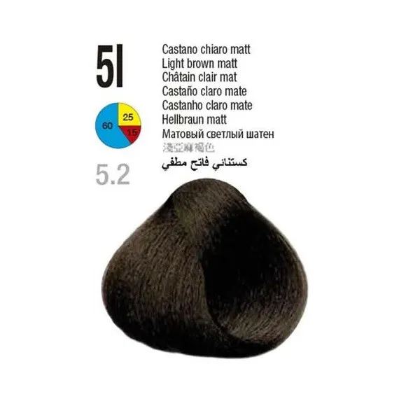 رنگ مو گلازت شماره 5I حجم 100 میلی‌لیتر رنگ قهوه‌ای عسلی روشن - تصویر 3