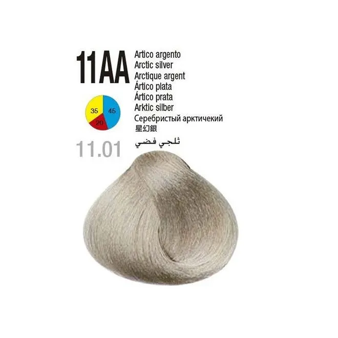 رنگ مو گلازت شماره 11AA حجم 100 میلیلیتر رنگ بلوند خاکستری یخی خیلی روشن - تصویر 4