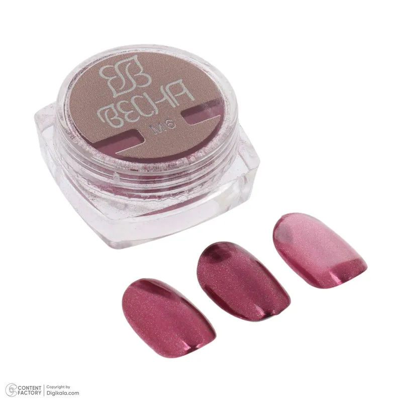 پودر کروم ناخن بچا مدل Metallic Mirror بسته 9 عددی - تصویر 4