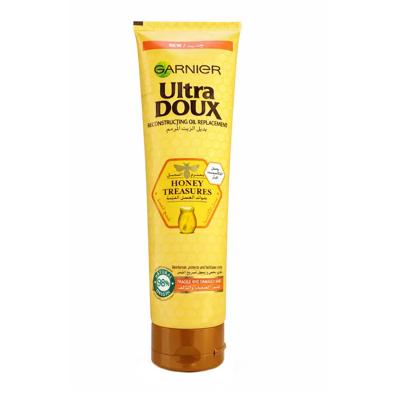 ماسک مو ترمیم کننده گارنیه مدل UltraDoux مناسب برای موهای آسیب دیده حجم 300 میلی لیتر - تصویر 2