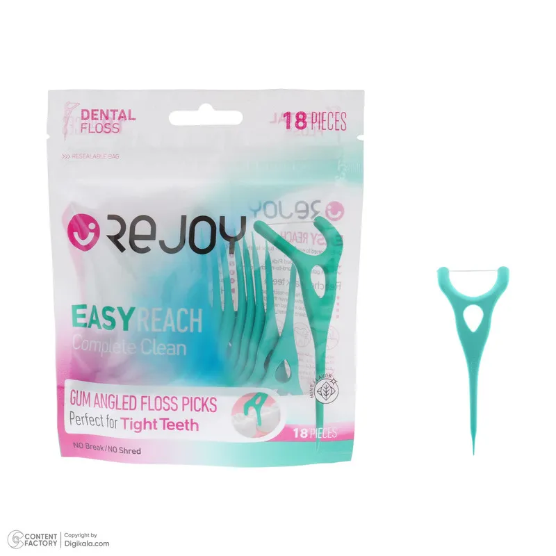 نخ دندان ریجوی مدل EASY REACH بسته 18 عددی - تصویر 5