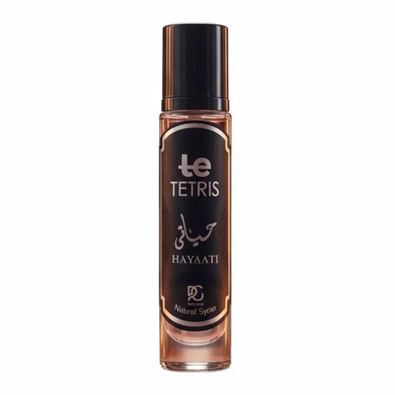 عطر جیبی مردانه و زنانه تتریس مدل حیاتی با رایحه خنک حجم 30 میلیلیتر