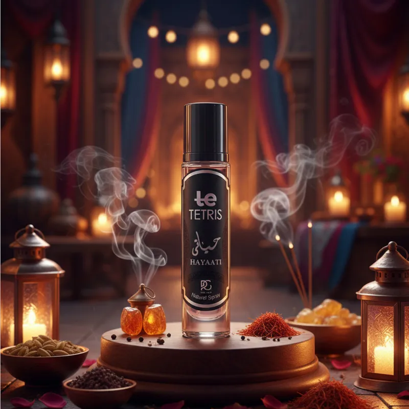 عطر جیبی مردانه و زنانه تتریس مدل حیاتی با رایحه خنک حجم 30 میلیلیتر - تصویر 2