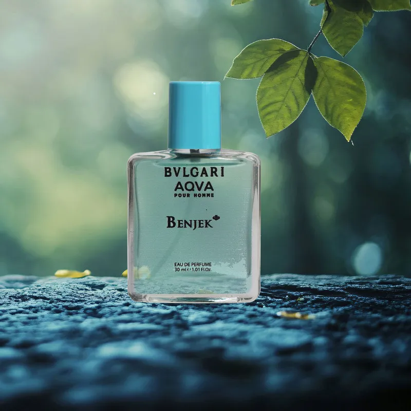 عطر جیبی بنجک مدل بولگاری آکوا با رایحه معتدل، خنک حجم 30 میلیلیتر - تصویر 3