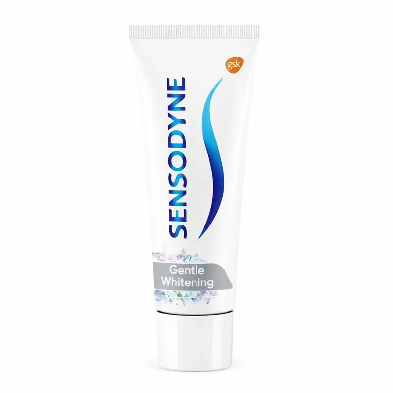 خمیر دندان ضد حساسیت سنسوداین مدل Gentle Whitening بدون طعم وزن 100 گرم - تصویر 3