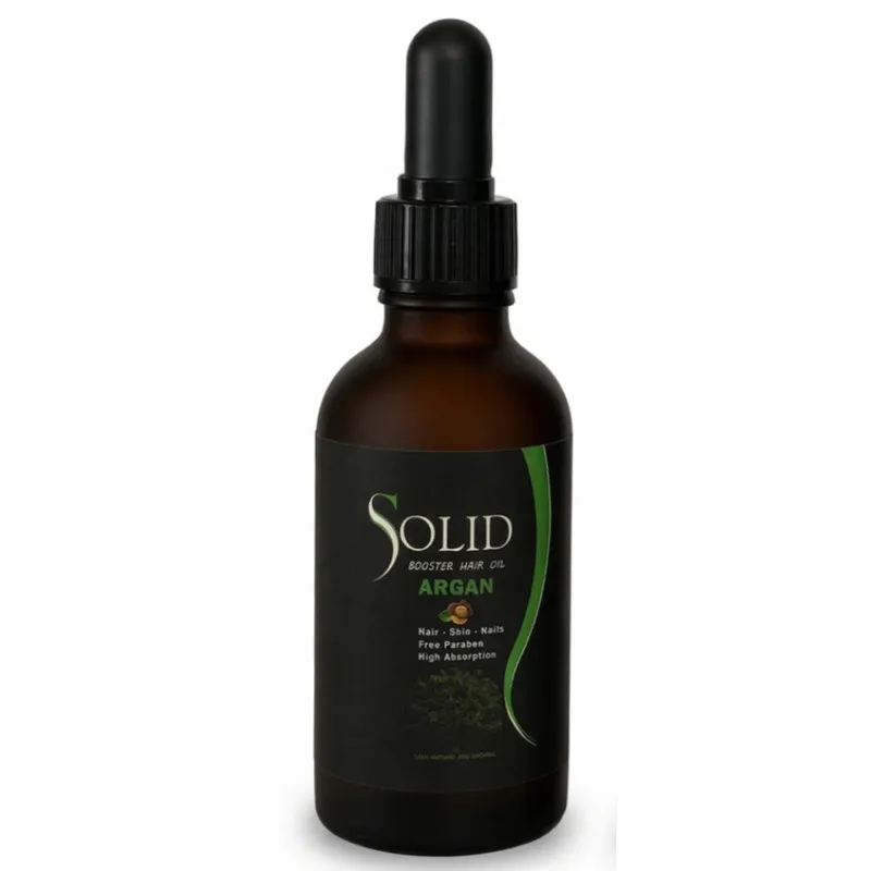 روغن آرگان نرم کننده سالید مدل 01 مناسب برای انواع مو حجم 50 میلی لیتر - تصویر 2