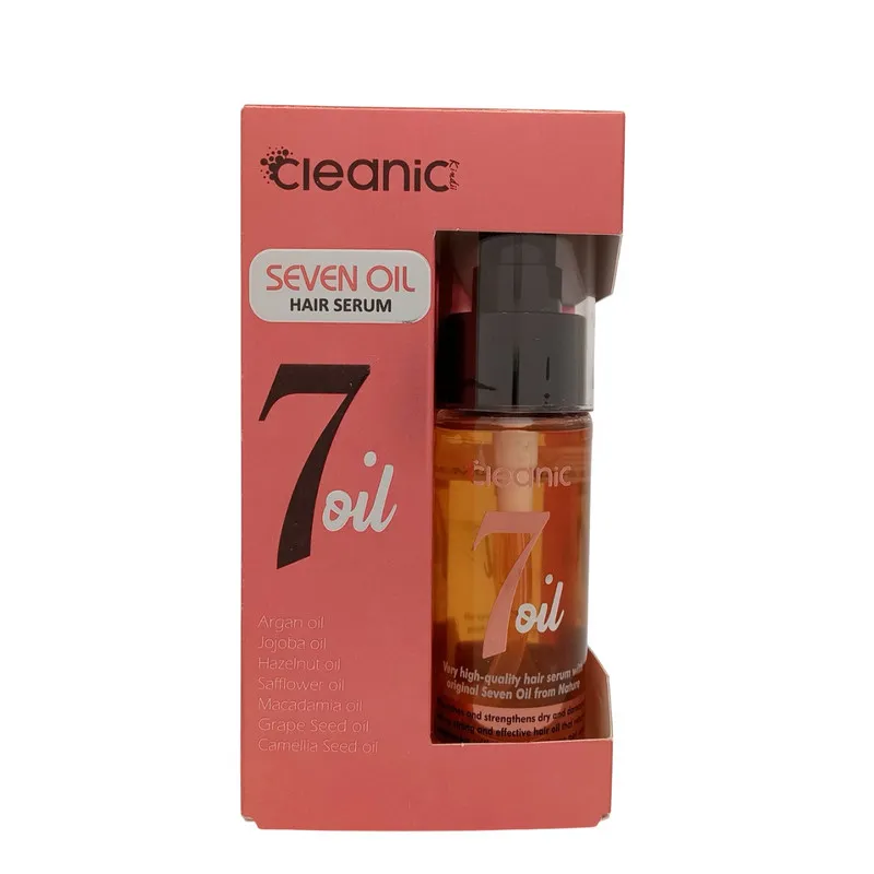 سرم مو کلینیک کیندی مدل SEVEN OIL مناسب برای موی وزدار، آسیب دیده حجم 60 میلی لیتر - تصویر 2
