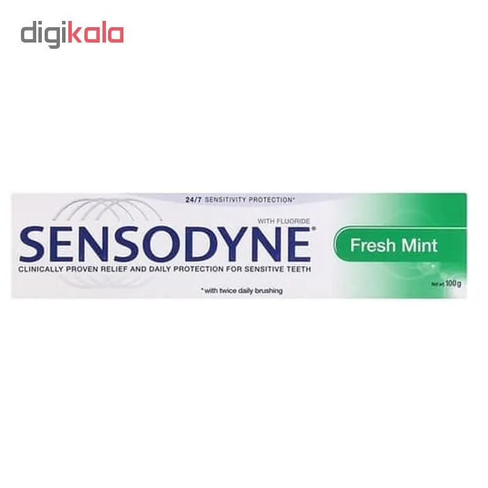 خمیر دندان سنسوداین مدل Fresh Mint وزن 100 گرم - تصویر 2