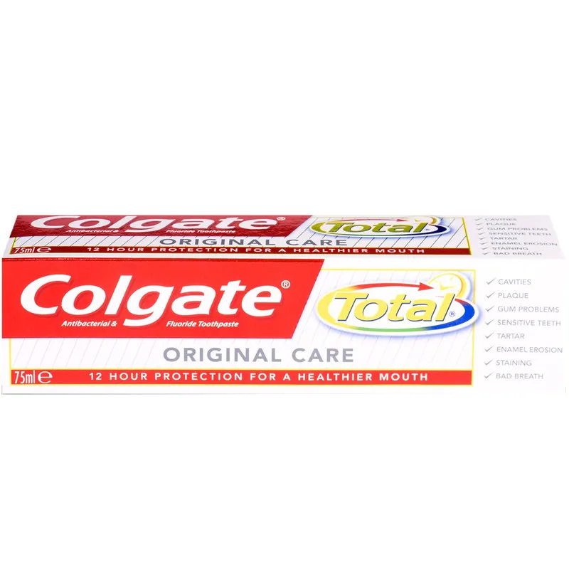 خمیر دندان کلگیت سری Total مدل Original Care حجم 75 میلی لیتر