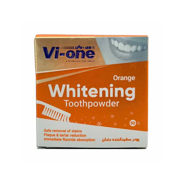 پودر سفیدکننده دندان وی وان مدل orange1 وزن 50 گرم - تصویر 3