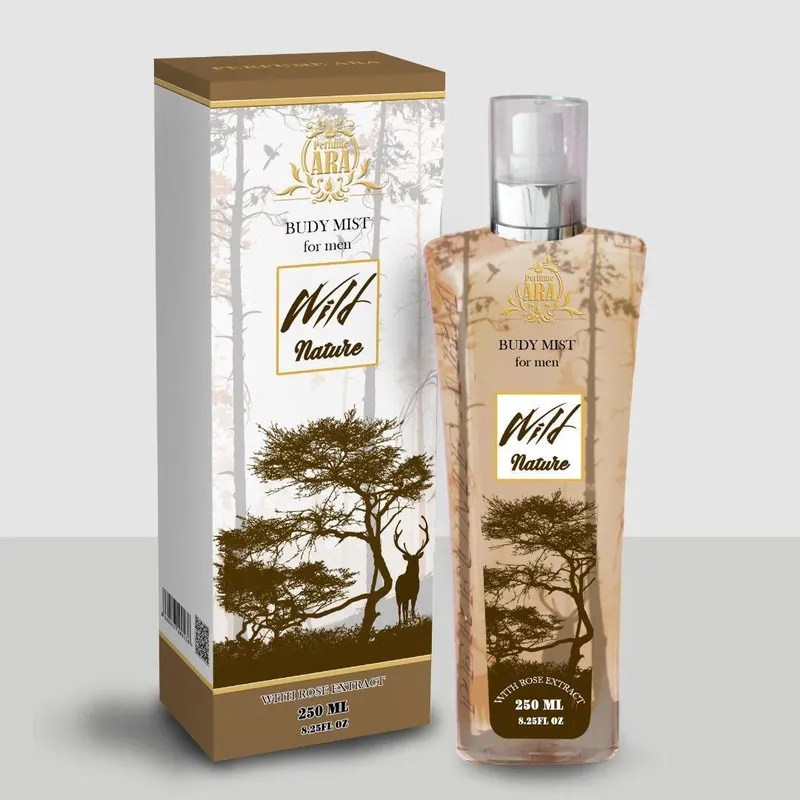 بادی میست زنانه پرفیوم آرا مدل WILD حجم 250 میلیلیتر - تصویر 2