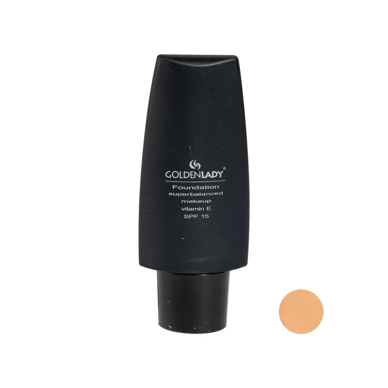 کرم پودر مایع SPF 15 گلدن لیدی مدل Sunset شماره 01 مناسب برای انواع پوست حجم 30 میلیلیتر