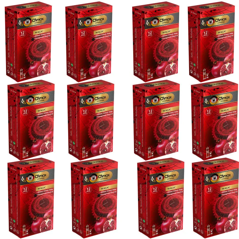 کاندوم تاخیری کلایمکس مدل Magic 7 دوازده بسته 12 عددی - تصویر 2