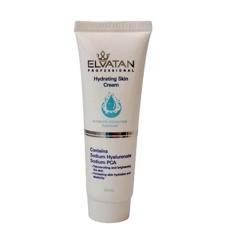 کرم ژل آبرسان و مرطوب کننده دست و صورت الواتان مدل  HYDROCELL مناسب برای انواع پوست حجم 50 میلی لیتر