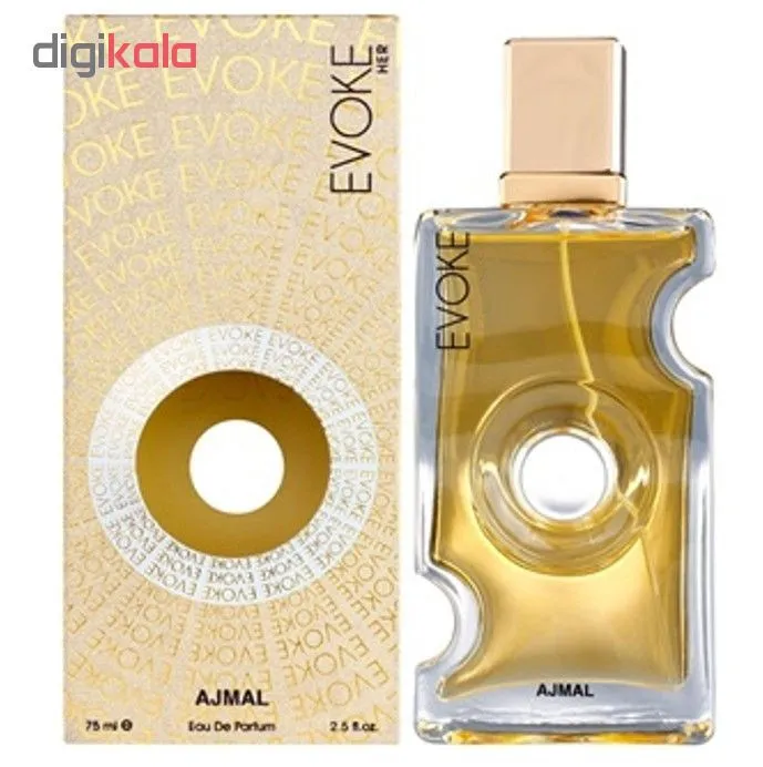 ادو پرفیوم زنانه اجمل مدل Evoke For Her حجم 75 میلی لیتر - تصویر 3
