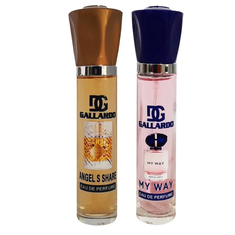 عطر جیبی زنانه گالاردو مدل مای وی و آنجلز شیر با رایحه معتدل حجم 22 میلیلیتر بسته 2 عددی