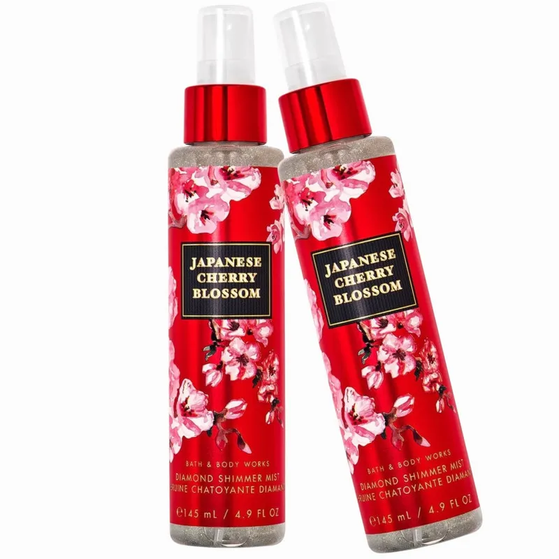 بادی اسپلش زنانه بس اند بادی ورکز مدل Japanese Cherry Blossom حجم 145 میلی‌لیتر - تصویر 2