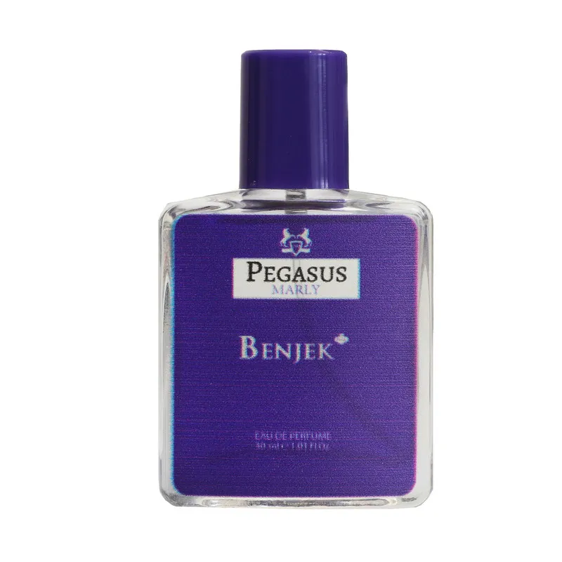 عطر جیبی مردانه بنجک مدل مارلی پگاسوس با رایحه گرم و شرقی حجم 30 میلیلیتر