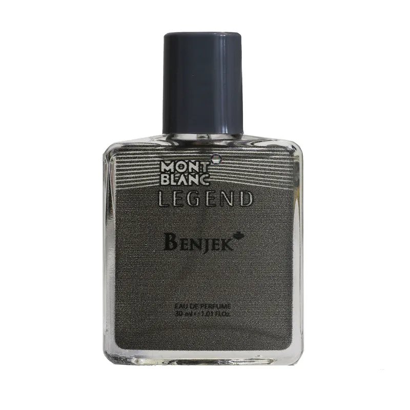 عطر جیبی مردانه بنجک مدل مونت بلانک لجند با رایحه تلخ حجم 30 میلیلیتر