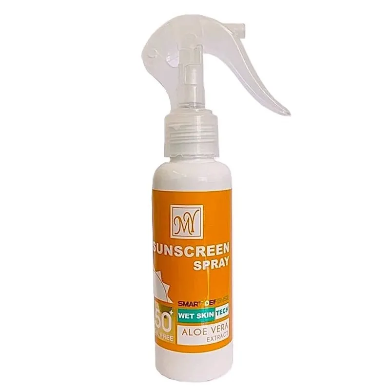 اسپری ضد آفتاب بی‌رنگ صورت و گردن و دست مای SPF 50 مدل آلوئه ورا ‌محافظ UVA ،UVB مناسب برای انواع پوست حجم 100 میلی‌لیتر - تصویر 2