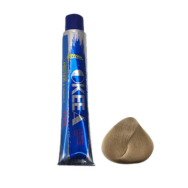 رنگ مو اکیا سری خاکستری شماره 9.1.2.1 حجم 100 میلی لیتر رنگ بلوند نقره ای پلاتینه - تصویر 2
