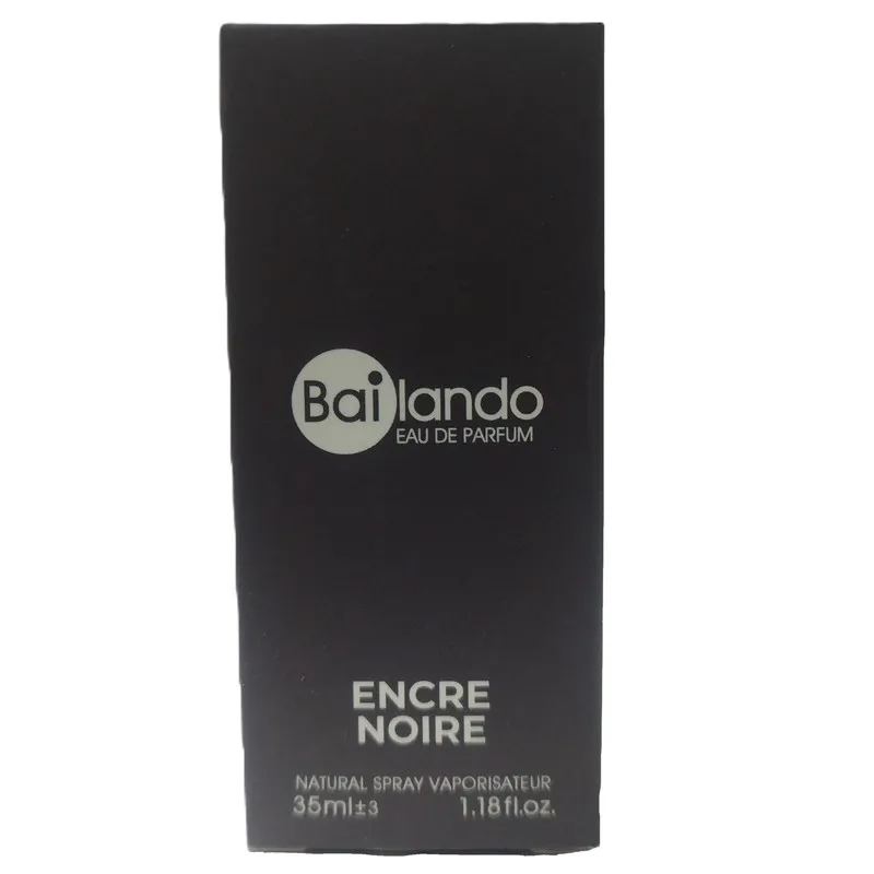 عطر جیبی مردانه بایلندو مدل ENCRE NOIRE با رایحه تلخ حجم 35 میلیلیتر - تصویر 2