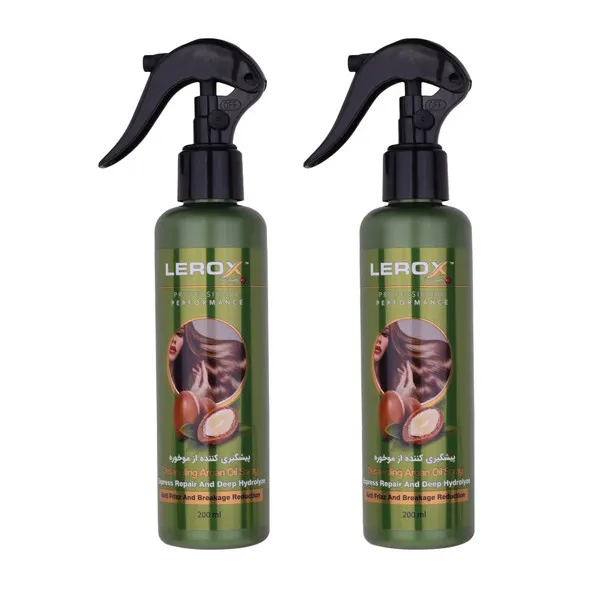 اسپری پیشگیری از موخوره لروکس مدل Express Repair حجم 200 میلی لیتر مجموعه 2 عددی