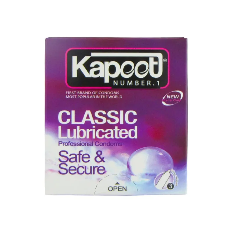 کاندوم کلاسیک کاپوت مدل LUBRICATED بسته 12 عددی به همراه کاندوم کلاسیک کاپوت مدل LUBRICATED بسته 3 عددی - تصویر 3